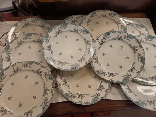 Assiettes terre fer - terre, de