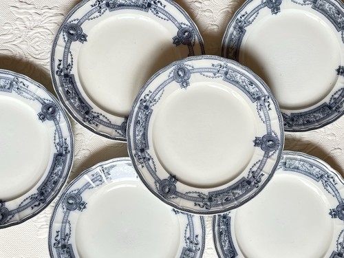 Assiettes plates terre de - 6,