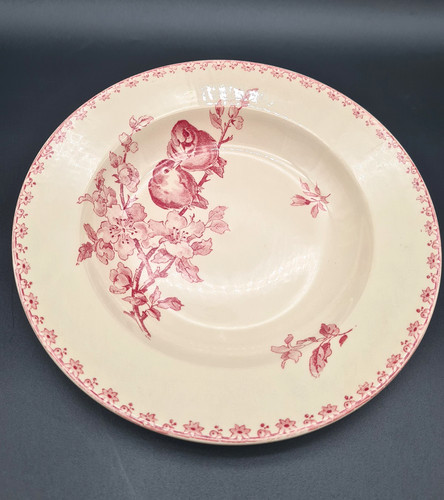 Assiette creuse terre fer - assiette,