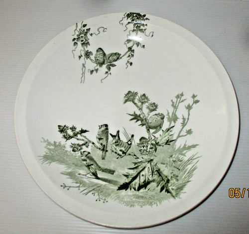 Assiette terre fer creil - assiette,