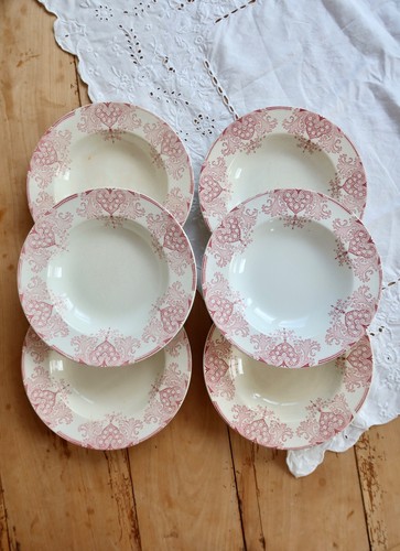 Assiettes creuses terre de - creuses,