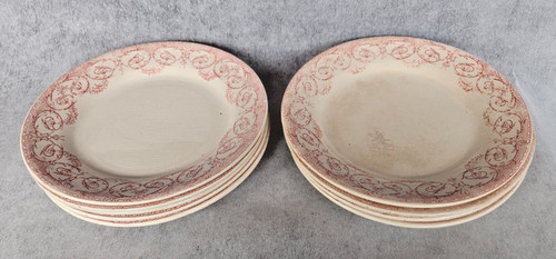 Assiettes terre de - de, fer