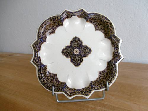 Assiette terre fer gien - terre,